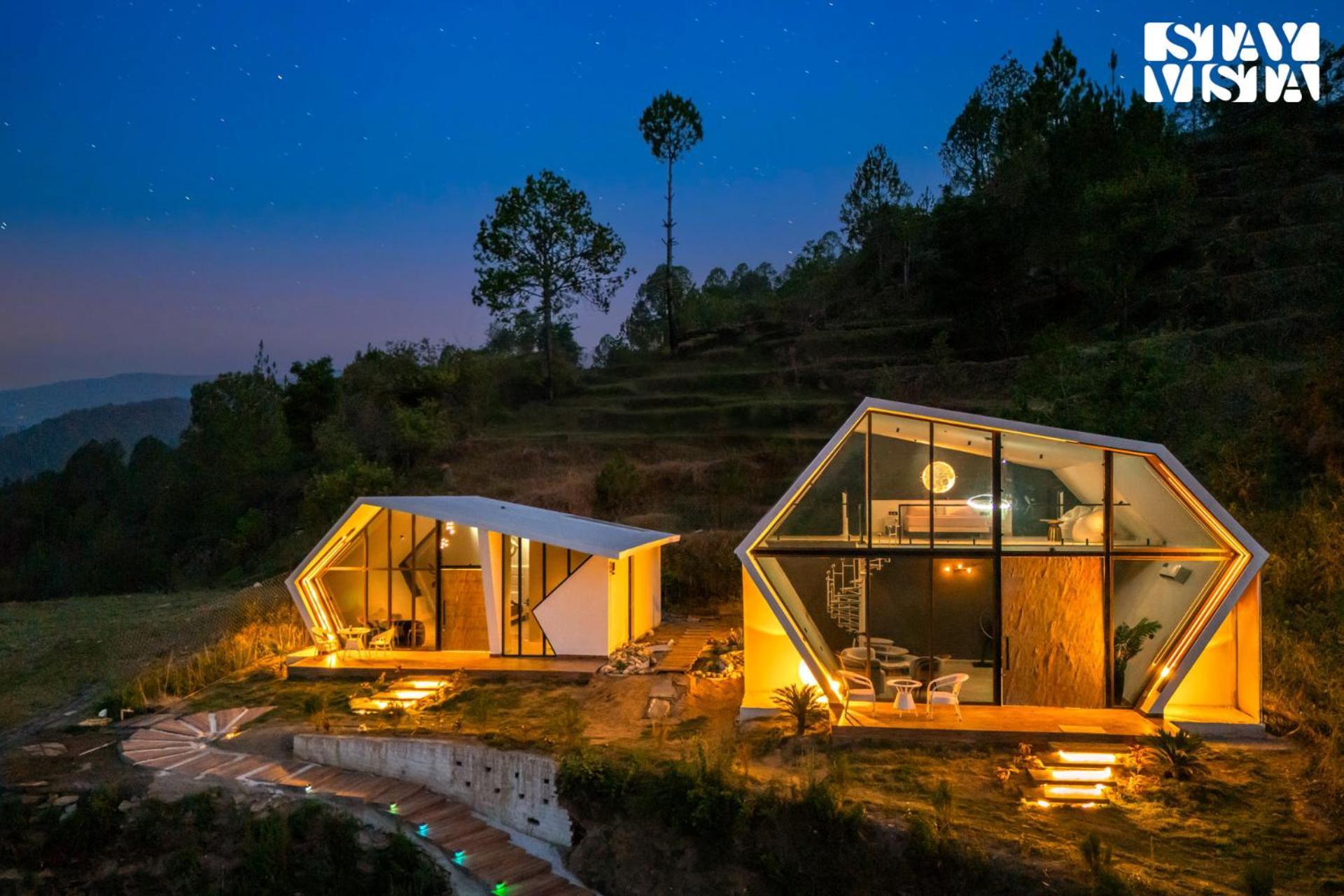 Stayvista At Luna Nova With Outdoor Pool - Ranikhet Exterior foto